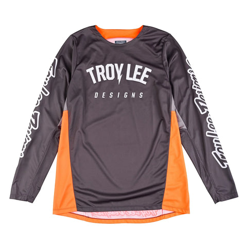 Troy Lee Designs GP PRO Jersey Boltz Dark Grey Neo Orange