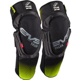EVS TP199 Knee Guards in Black Hi Viz