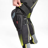EVS TP199 Knee Guards in Black Hi Viz
