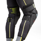 EVS TP199 Knee Guards in Black Hi Viz