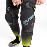 EVS TP199 Knee Guards in Black Hi Viz