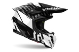 Airoh Twist 3 Thunder Black White Gloss Motocross Helmet
