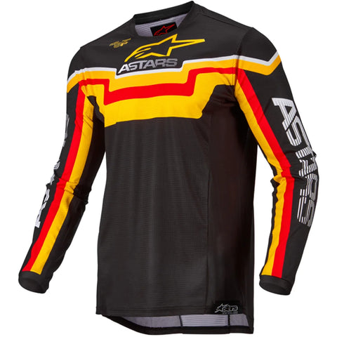 Alpinestars Techstar Quadro Black Yellow Tangerine