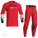 Thor Pulse Youth Tactic Red Kit Combo