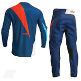Thor Youth Sector Edge Navy Red Orange Kit Combo