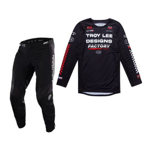 Troy Lee Designs GP Pro Air Factory Kit Combo - Black