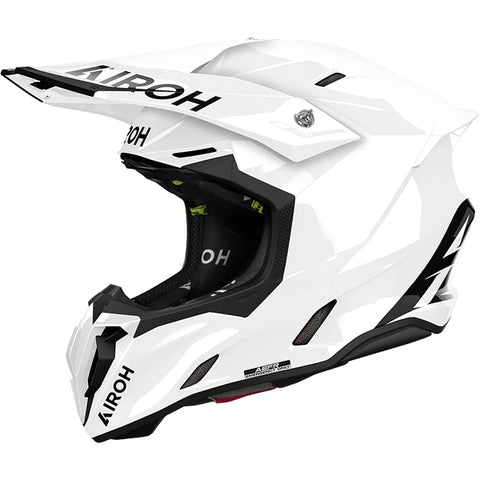 Airoh Twist 3 White Gloss Motocross Helmet