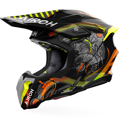 Airoh Twist 3 Toxic Gloss Motocross Helmet