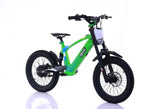 REVVI 18" ELECTRIC KIDS BIKE - GREEN