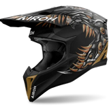 Airoh Wraaap Cyborg Matt MX Helmet