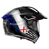 Nolan X-552 Adventure Dinamo Carbon White Blue Red Motorcycle Helmet