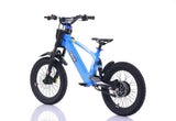 REVVI 18" ELECTRIC KIDS BIKE - BLUE