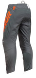 Thor Sector Youth Pant Checker Charcoal Orange