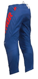 Thor Sector Youth Pant Checker Navy Red