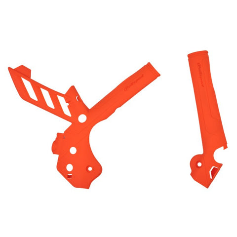 Polisport Frame Protectors - KTM - Orange