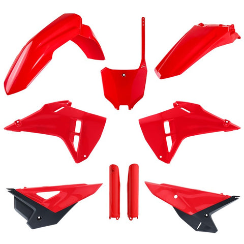 Polisport Honda Restyle Plastic Box Kit (CRF 2025) - Red