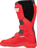 Thor Blitz XR Red Charcoal Motocross Boots