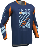 2026 Thor Launchmode Futura Youth Jersey Navy Orange