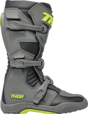 Thor Blitz XR Kids Youth Motocross Boots Grey Charcoal