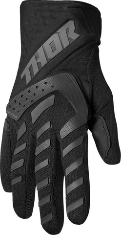 Thor Spectrum Black Motocross Gloves