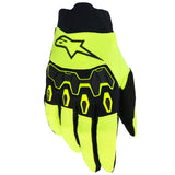 Alpinestars Full Bore V2 Gloves Yellow Flou Black