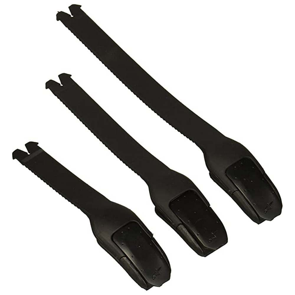 Alpinestars Tech 3s Youth Buckle Strap Set Black โ AT Motocross
