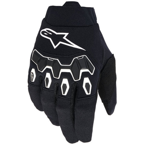 Alpinestars Youth and Kids Full Bore V2 Gloves Black White