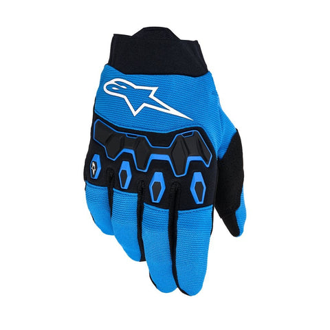 Alpinestars Youth and Kids Full Bore V2 Gloves Ucla Blue Black