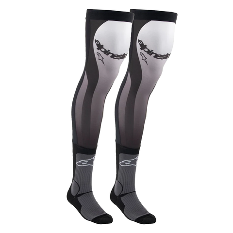 Alpinestars MX Knee Brace Socks - Black White