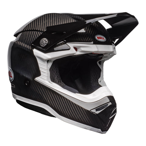 2025 Bell Moto-10 Spherical MIPS Motocross Helmet Black White