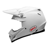 Bell Moto-9S Flex Motocross Helmet Solid White