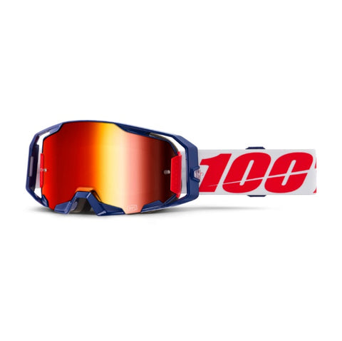 100% ARmatic Goggles Mach Z - Mirror Red Lens