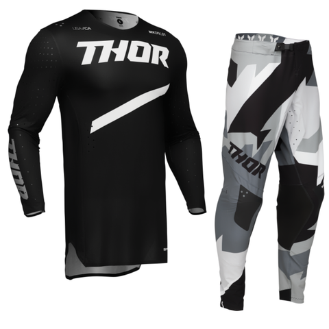 Thor Sport Brave Black Kit Combo