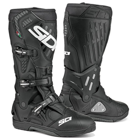 Sidi CrossAir SRS Black Black Motocross Boots