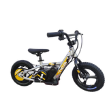 TCB 12" ELECTRIC KIDS BIKE - SILVER YELLOW