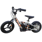 TCB 12" ELECTRIC KIDS BIKE - SILVER ORANGE