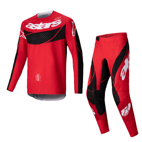 2025 Alpinestars Techstar Dreem Kit Combo Bright Red Black