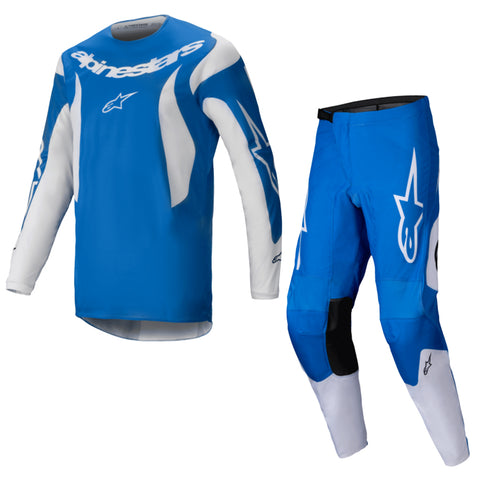 2025 Alpinestars Fluid Haul Motocross Kit Combo Blue White