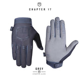 Fist Strapped Stocker Grey Gloves