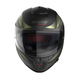 Nolan N80-8 Powerglide Flat Black Gold Motorcycle Helmet