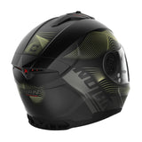 Nolan N80-8 Powerglide Flat Black Gold Motorcycle Helmet