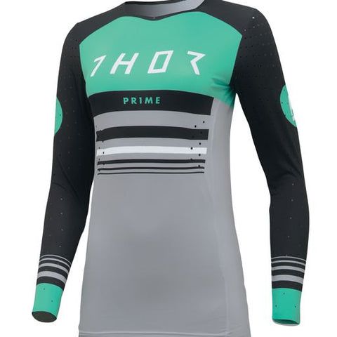 Thor Women's Prime Jersey Blaze Black Mint