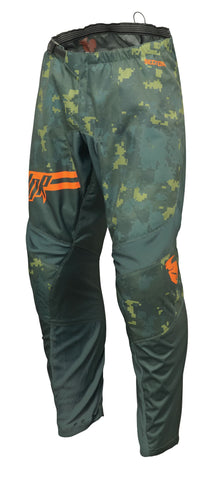 Thor Sector Youth Pant Digi Forest Green Camo
