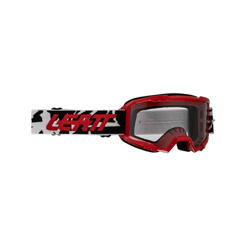 2025 Leatt Goggle Vizion 2.5S Small Red - Lens Clear 90 VLT