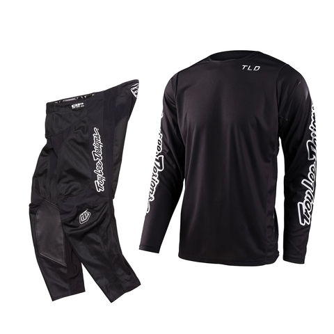 Troy Lee Designs GP Pro Mono Black Kit Combo