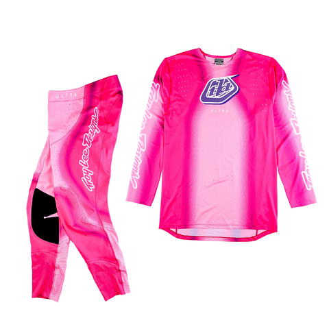 Troy Lee Designs SE Ultra Blurr Pink Kit Combo