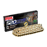 RK GB 520 MXU UW-Ring Gold Motocross Chains