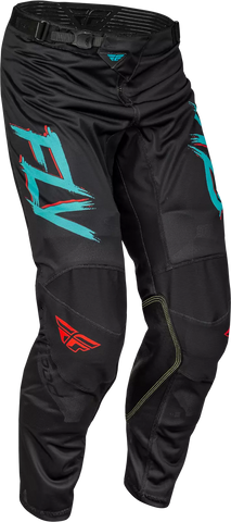 Fly Kinetic Mesh Black Mint Red Pant