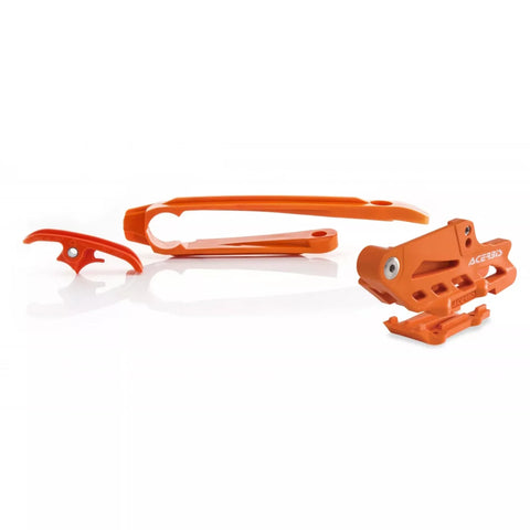 Acerbis Chain and Slider Kit - KTM Orange