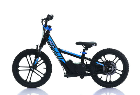 REVVI 16" PLUS ELECTRIC KIDS BIKE - BLUE